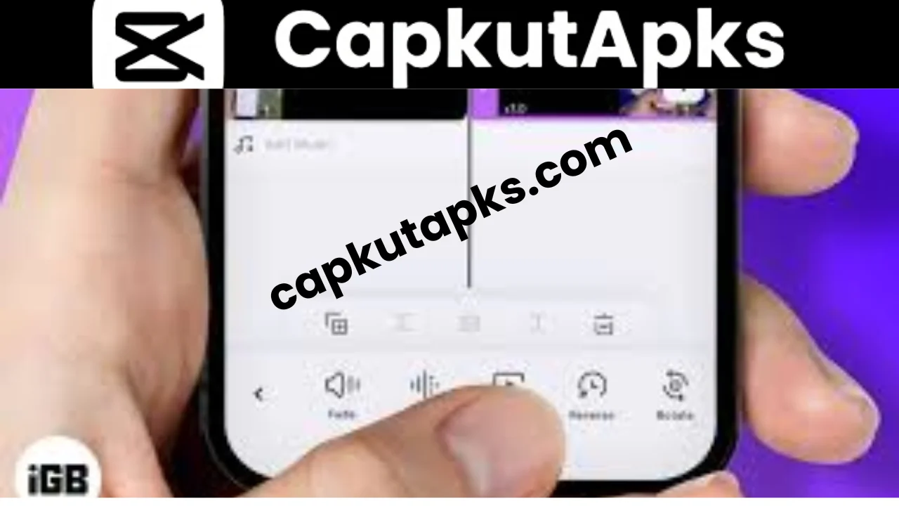 Reverse Video Editing in CapCut Pro