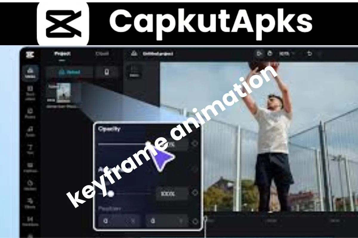 Advanced Keyframe Animation Controls in CapCut APK