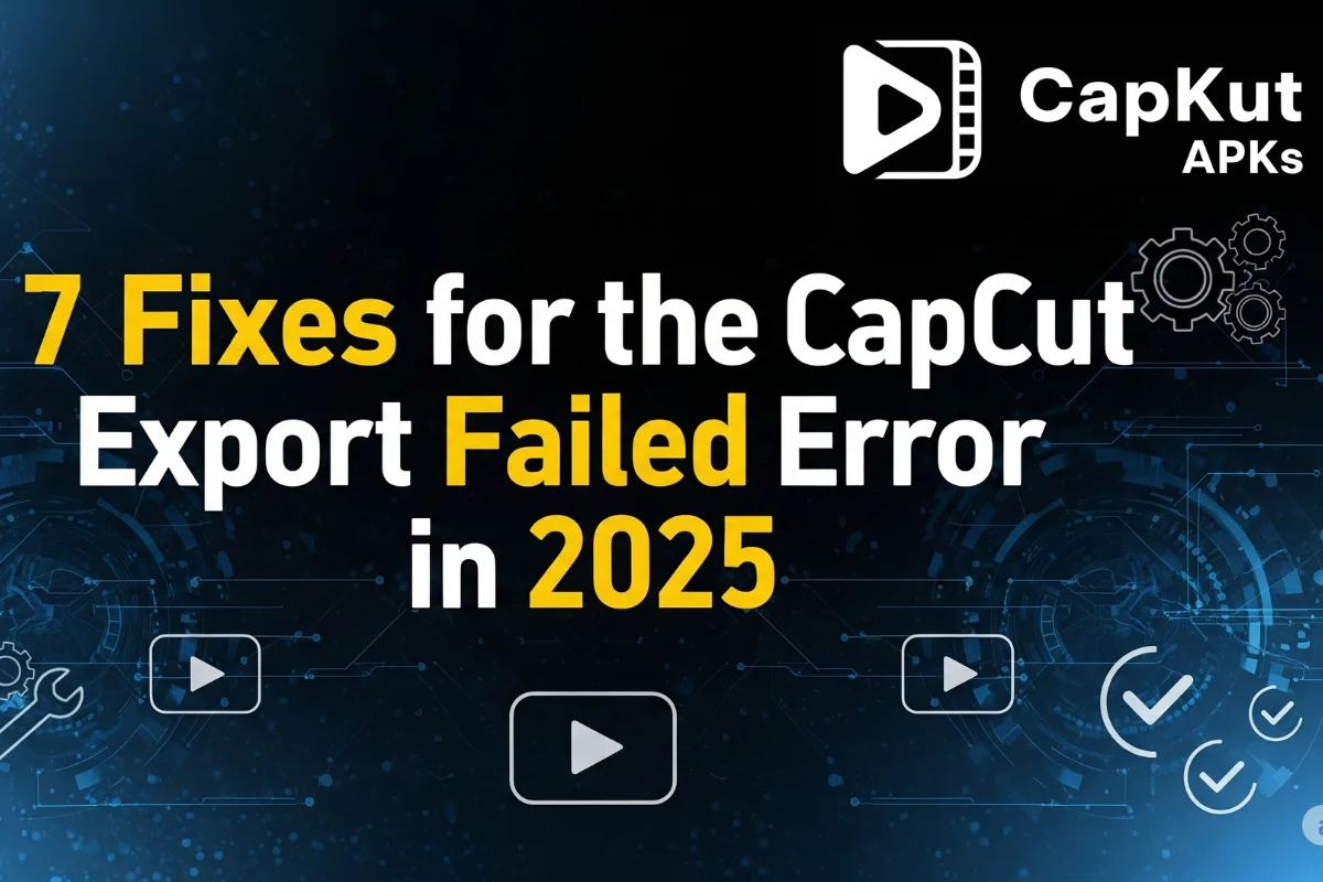 7 Fixes for the CapCut Export Failed Error