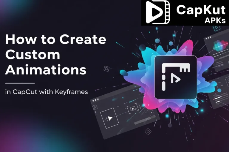 How to Create Custom Animations in CapCut with Keyframes