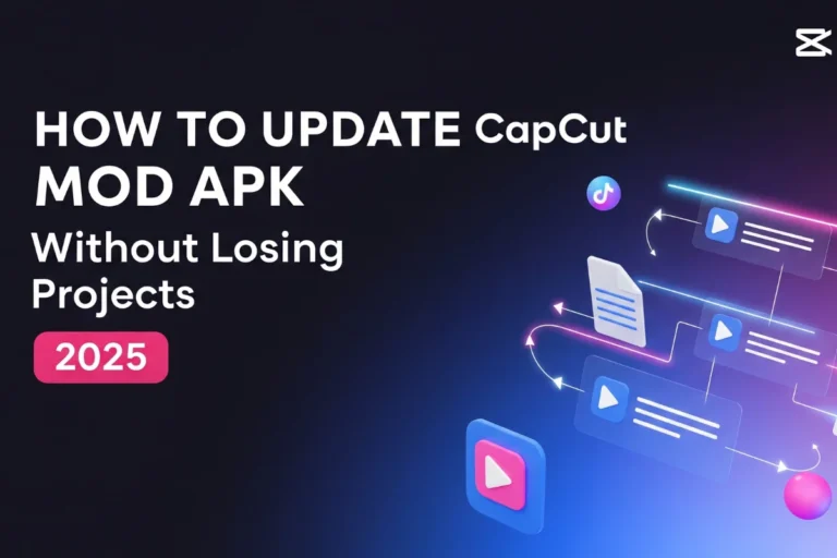 How to Update CapCut MOD APK Without Losing Projects